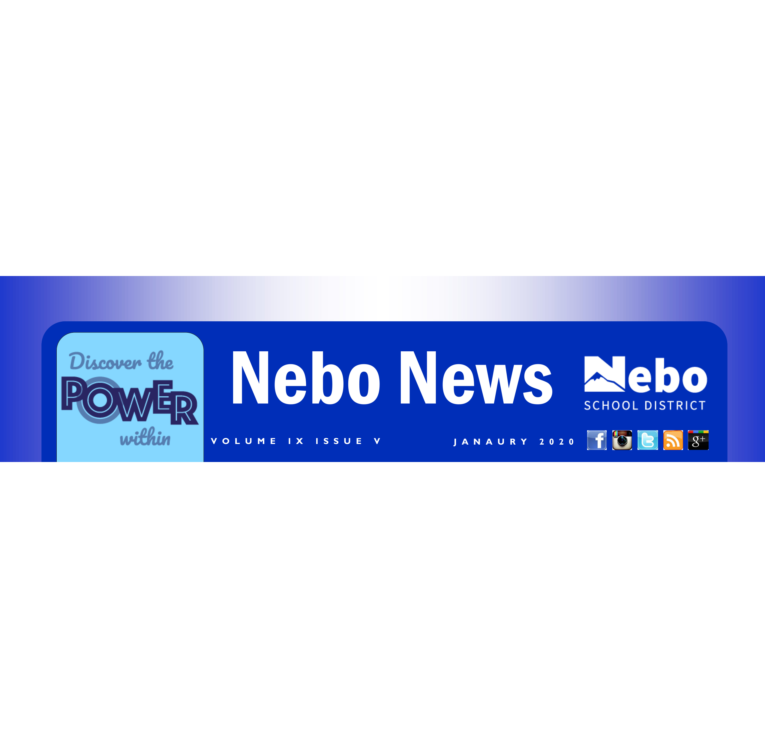 Nebo News January 2020 | Nebo School District